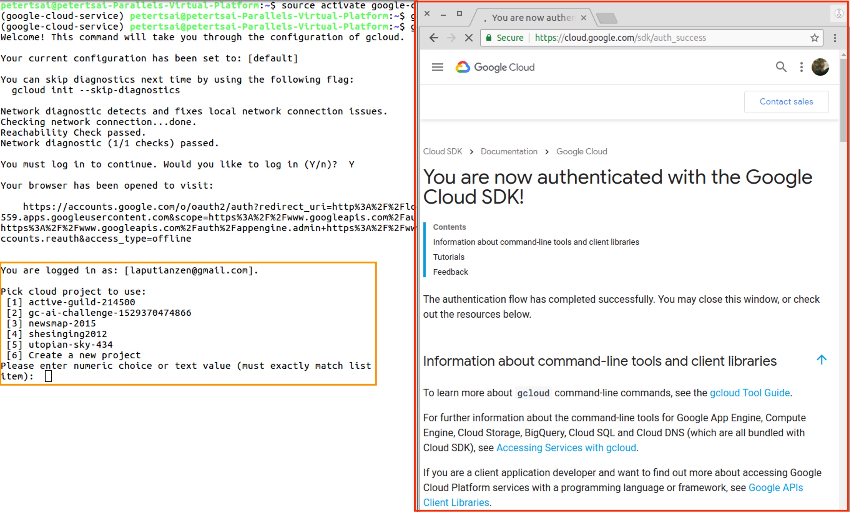 setup Google Cloud Service · AI_GC_Methodology_2018_v1(private)